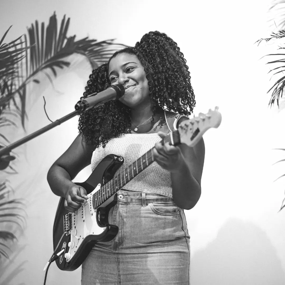 Poetry night at Mamakashaka and Friends in Braamfontein, Johannesburg